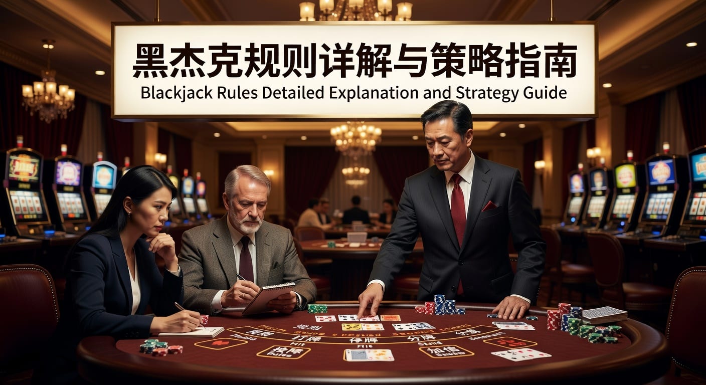 二十一点Blackjack规则策略指南