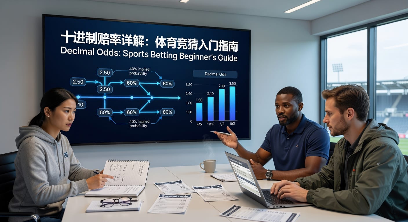 十进制赔率详解：体育竞猜入门与实战指南