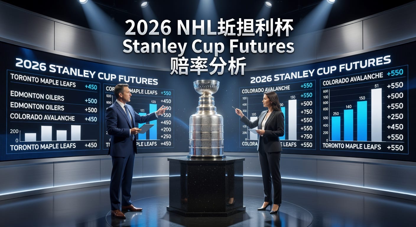 NHL斯坦利杯 Stanley Cup Futures 赔率预测2024