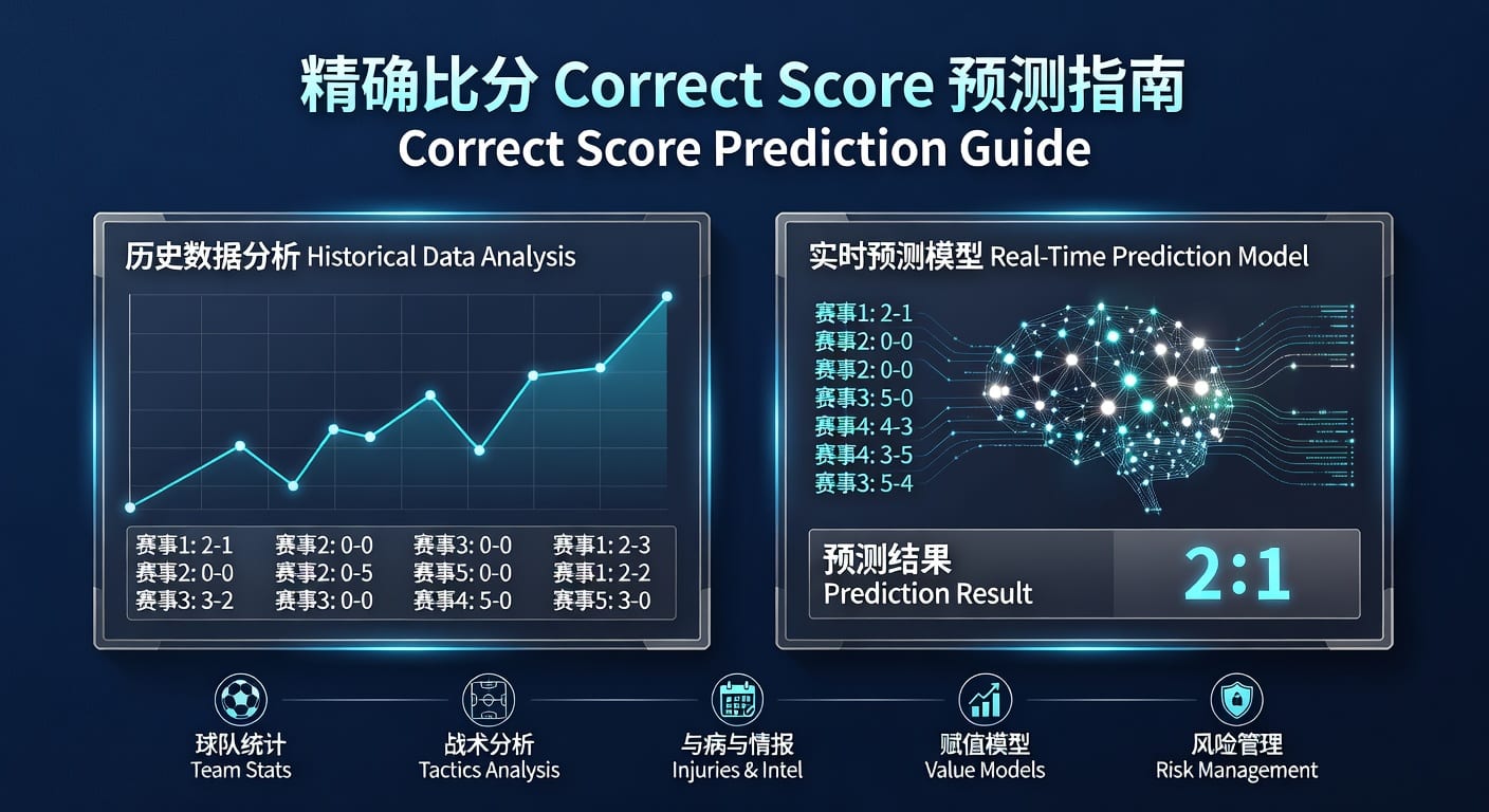 精确比分预测技巧：最新赛事分析指南