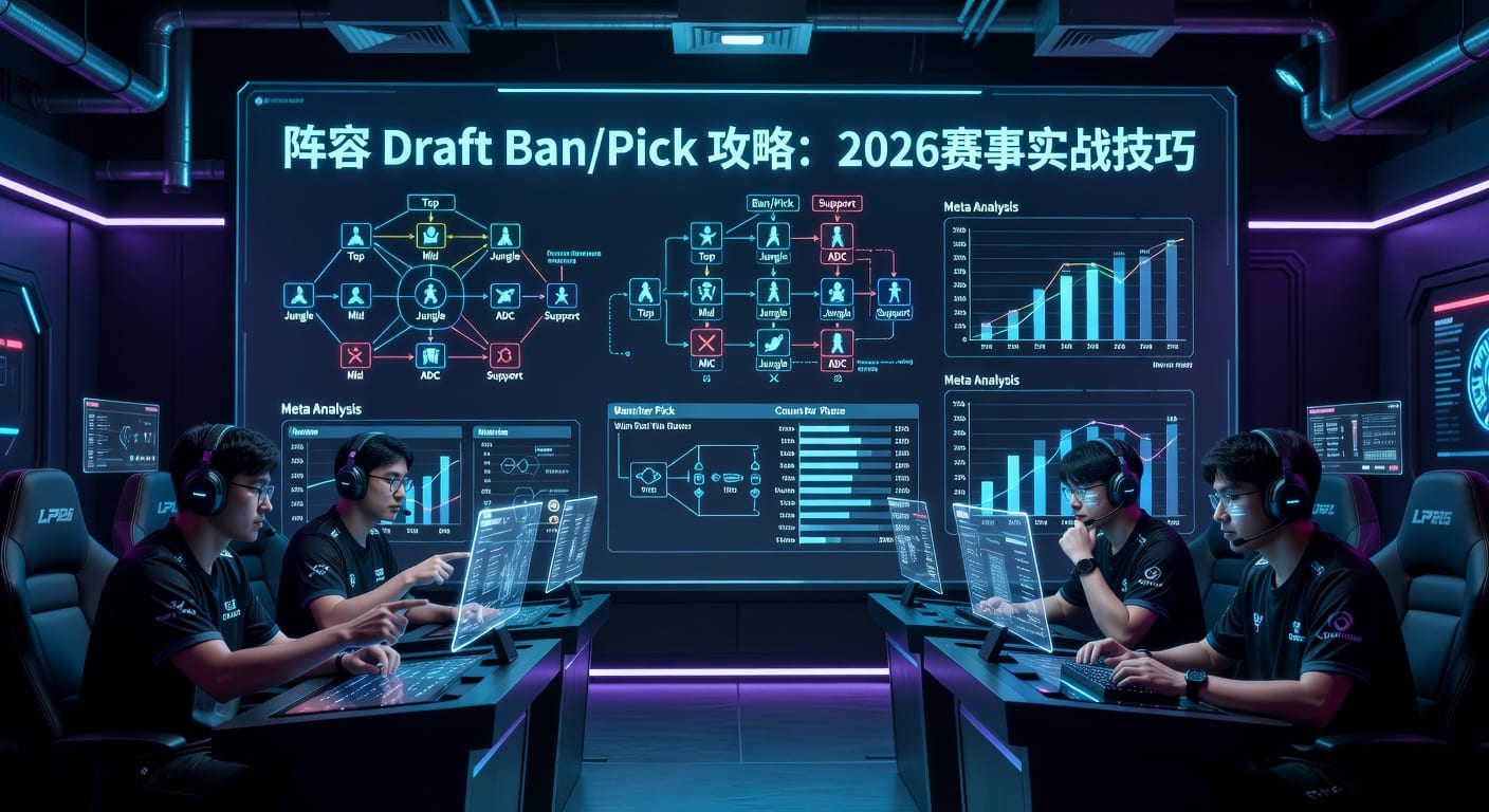 阵容 Draft Ban/Pick策略：掌握胜负关键